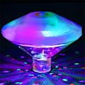 Miniatyrbild 1 av 4: LED Pool Lampa, Flytande LED-lampa, LED Undervattenslampa för Badrum, Dränkbara Lampor, för Pool och Spa