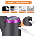 Miniatyrbild 4 av 5: USB Bärbar vattenflaska Pump Dispenser för Universal 5 gallon flaskor