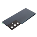 Miniatyrbilde 2 av 8: Bakdeksel i glass med forhåndsinstallert kameralinse og tapedeler for Galaxy S21 Ultra Blue
