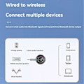 Miniatyrbillede 2 af 5: Bluetooth 5.3 Modtager til Bil med Støjreducerende Bluetooth AUX Adapter