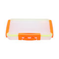 Miniatyrbilde 1 av 8: Fiske Agn Boks Liten Transparent Vanntett Fiskeutstyr Oppbevaringsboks Organizer