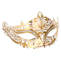 Miniatyrbilde 2 av 3: Kvinners metallrhinestone venetiansk maske maskeballmasker for bryllupsballfest