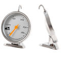 Miniatyrbilde 2 av 4: Termometer i rustfritt stål for ovn, stående skive, kjøkkenredskap for baking, 50-280 grader Celsius