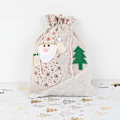 Miniatyrbilde 3 av 4: 30*40cm, 4 Stykker Store Julegaveposer med Snøring for Julegaver Enkel Innpakning Gaveposer for Festgaver -