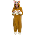 Pikkukuva 1 / 5: Eläin- ja merieläinpehmoinen cosplay-asu - Aikuisten Halloween-asu Funziez! X-Large Brown