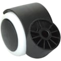 Miniatyrbilde 5 av 5: Svingstol hjul hull diameter stangløst hjul hull stille kontorstolhjul 5 stk