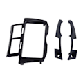 Miniatyrbilde 5 av 8: Bilde Fascia 2DIN Radio Stereo Dash CD Ramme Panel Erstatning for Yaris Vitz Platz 2005‑2011 Svart
