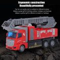 Miniatyrbild 4 av 6: Fjärrkontroll Brandbil Leksak Hög Simulering Brandbil Billeksak för småbarn Barn Pojkar