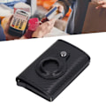 Pikkukuva 4 / 7: Kadonnut korttipidike Lompakko Alumiiniseos varkaudenesto RFID-luottokorttipidike IOS Locator Carbon Black