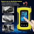 Miniatyrbillede 8 af 8: Batterioplader Opladningsstatus Display Puls Reparation Varmeafledning Kortslutningsbeskyttelse til Bil Motorcykel