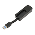 Miniatyrbild 3 av 8: USB till RJ45-adapter 2500M Plug and Play Bärbar Bred Kompatibel USB till Ethernet-adapter för Laptop Tablet USB3.0 Svart