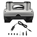 Miniatyrbilde 1 av 8: Elektrisk luftkompressor ABS 12V 120W Smart Digital Display USB-lading Oppblåsbar pumpe med LED-lys for bildekk