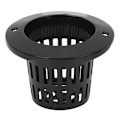 Miniatyrbillede 5 af 8: 50 stk. PP Hydroponics Net Pot Jordløs Dyrkning Blomster Plantning Gro Mesh Kurv Sort