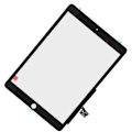 Miniatyrbild 6 av 8: 10,2 tums pekskärm för IOS Tablet Skyddsskärm i härdat glas, svart ram