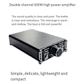 Miniatyrbillede 2 af 5: Opgraderet TPA3255 Feber-Grade HIFI Digital Effektforstærker Board 300Wx2