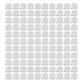 Pikkukuva 1 / 8: 100 kpl rintaneulapidikkeitä, metalliset, kestävät, yksinkertaiset, tyhjät napit, DIY-korujen ja askarteluun, 20 mm