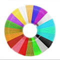 Miniatyrbillede 1 af 5: PLA 3D Print Pen Refills, 1.75mm PLA Filament, 20 Farver PLA 5m pr. rulle, 3D Printer Filament, 3D Print Filamenter til Børn 3D Blyant Filament til D