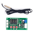 Miniatyrbild 2 av 5: DC12-48V Digital Fyrtråds PWM Fläkt Temperaturkontroll Modul 5A