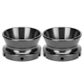 Miniatyrbilde 3 av 8: 1 par 10 tommers NAB-navadaptere polert aluminiumslegeringsåpner Universal lasteenhet for Studer ReVox for Akai (grå)