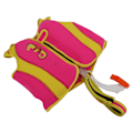Miniatyrbillede 5 af 8: Børns svømmevest med praktisk lynlåsfinnedesign, behagelig, blød, pink flydevest til sejlads, surfing, rafting L