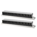 Miniatyrbilde 5 av 8: 2stk Dual Row Terminal Strip 660V 15A 10 Posisjoner Terminal Barrier Strip med deksel T1520