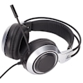 Pikkukuva 5 / 8: SYG25-pelikuulokkeet USB+3,5 mm säädettävä äänenvoimakkuus Over Ear -pelikuulokkeet mikrofonilla ja hengityslampulla PS4:lle