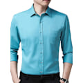 Pikkukuva 1 / 4: Miesten Slim Fit Peacock Green -nappapaidallinen mekkopaita