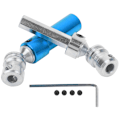Miniatyrbilde 3 av 8: Metall CVD bakre drivaksel reservedeler Passer for WLtoys 12428 12423 1/12 RC CarBlue