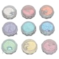 Pikkukuva 5 / 8: Mirror Effect -kynsipuuteri 9 väriä metallinen nail art kaksinkertaisella applikaattorilla