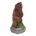 Miniatyrbillede 5 af 8: Røgelsebrænder Brun Bjørn Statue Luftrensende Røgelse Holder Bordpladedekoration til Yoga Meditationsværelse Soveværelse