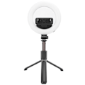 Miniatyrbillede 3 af 8: L07 Bluetooth Selfie Stick Bærbar 5in Ring Fyld Lys Stativ til Live Broadcast Bracket