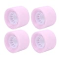 Miniatyrbillede 2 af 8: 4 stk./sæt PU holdbart Longboard Dance Board Skateboard udskiftningshjul tilbehørpink