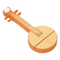 Miniatyrbillede 3 af 8: Lute Appearance USB Stick Datatransport Opbevaring USB Flash Drive Computer Tilbehør 128GB