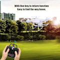Miniatyrbild 8 av 8: F68 Drönare En Knapp Returfunktion RC Quadcopter 2000mah Lång Batteritid Standardversion Vit