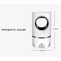 Pikkukuva 3 / 5: Musta Mosquito Killer -lamppu - USB lataava hyönteisloukku keittiöön ja sisätiloihin