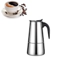 Miniatyrbild 7 av 8: 100ML Rostfritt Stål Kaffebryggare Moka Kanna Isolerad Termisk Kaffekanna för Handbryggt Kaffe