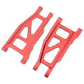 Miniatyrbillede 2 af 8: 2 stk. RC forreste svingarme Professionel universel aluminiumlegering RC bil forreste ophængsarme til 1/10 RC biler Rød