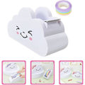 Miniatyrbillede 3 af 5: 1 Sæt Tape Dispenser Regnbueformet Washi Tape Dispensere Bord Washi Papir Dispenser til Kontor Hjem Skole