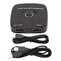 Miniatyrbild 1 av 8: 2 i 1 USB-växelväljare Multifunktionell stabil överföring KM USB-synkroniseringsväxelkontroll USB-delningsväxel