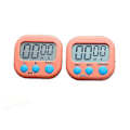 Miniatyrbild 5 av 5: Multifunktionell Digital Kökstimer 2-pack Magnetisk Timer för Matlagning Lärande Hantering Rosa