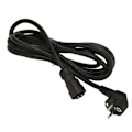 Miniatyrbild 5 av 8: AC-kabel 10ft AC- power Solcellsenergisystem för power tillbehör för WVC 600 700 1200 1400 1600 EU 220V