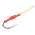 Miniatyrbillede 2 af 8: 5 stk rustfrit stål styrke skarpe fiskekroge med modhager lokkemad havfiskegrej havvand korrosionsbestandighed9/0#