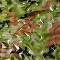 Miniatyrbillede 5 af 8: 2x3m Udendørs Militær Camouflage Net Net Skovblade til Jagt Skydning Camping