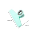 Miniatyrbilde 2 av 5: Poseklemmer Sett med 4 (grønn), 12,7 cm brede kraftige poseklemmer, store poseklemmer for matoppbevaring med lufttett forsegling for brødposer, snacks B