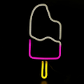 Miniatyrbillede 4 af 8: Popsicle-formede LED-neonlys skilte til vægdekoration til hjemmet, fester og ferier