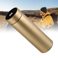Miniatyrbillede 6 af 8: 500 ml smart isoleret vandflaske 304 rustfrit stål liner guld temperatur display flaske til daglig