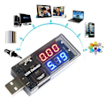 Miniatyrbillede 4 af 5: USB Spænding Strøm Tester - Oplader Doktor - USB Batteri Checker - Voltmeter Amperemeter Multimeter - Mobil Strøm Panel Monitor Måler DC