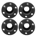 Pikkukuva 3 / 8: 4 kpl RC Car Wheel Hex Hubs Wheel Adapter Black Sopivuus SCX10 1/10 RC Crawler 1,9 tuuman 2,2 tuuman pyörälle 20 mm