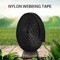 Miniatyrbillede 2 af 5: 25 mm x 20 m rulle nylonbånd til webbingtaske, stropper, bælte - sort