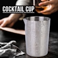 Miniatyrbillede 7 af 8: 500 ml holdbart rustfrit stål bar øl cocktail blanding kop bred mund krus